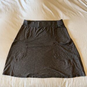 Horny Toad Brown A-Line Pocket Skirt M